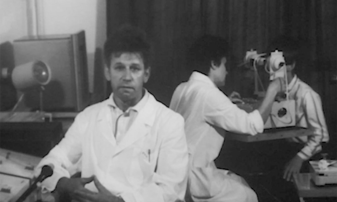 Фильм о научном институте, где работал профессор В.Ф. Базарный